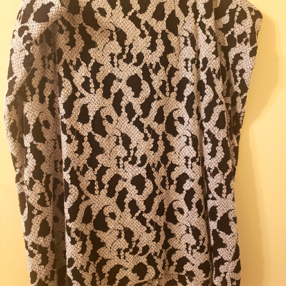 Lane Bryant Straight Knee Length Skirt